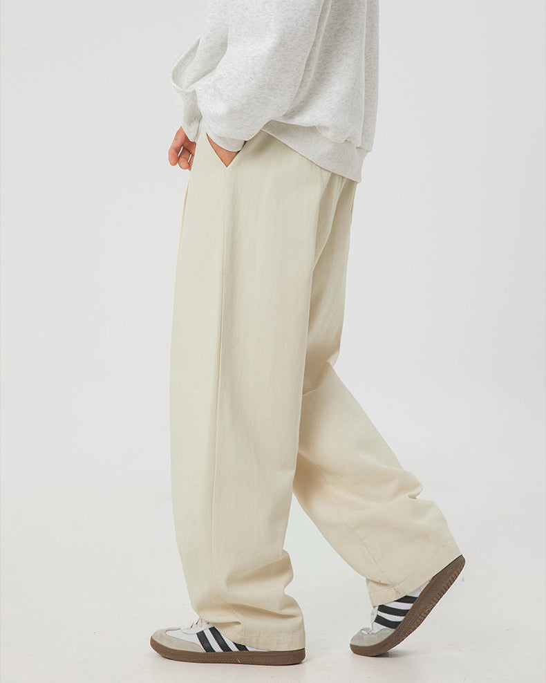 The Haven Fleece Pleat Trousers