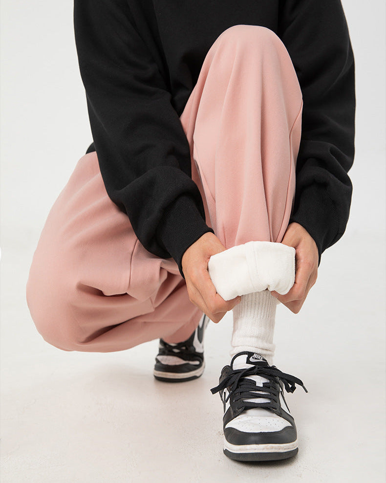 The Haven Fleece Pleat Trousers