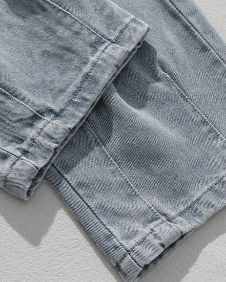The Arden Washed Utility Denim Jeans