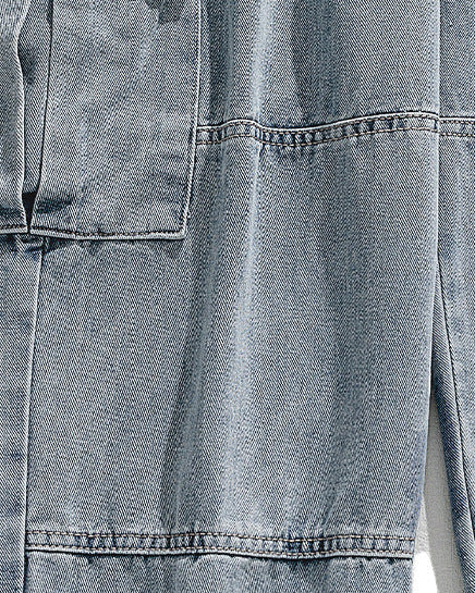 The Arden Washed Utility Denim Jeans