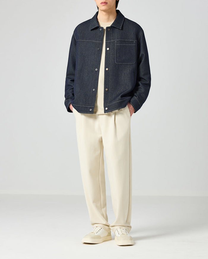 The Mo Maike “Urban Stitch” Denim Jacket