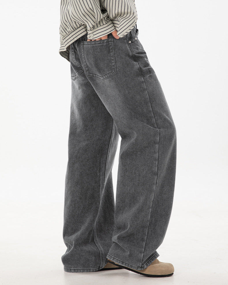 The Rivet Fade Straight Jeans