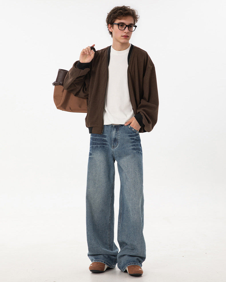 The Rivet Fade Straight Jeans