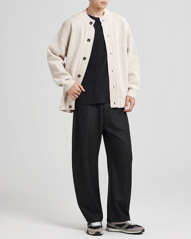 The Pineapple Jacquard Knit Cardigan