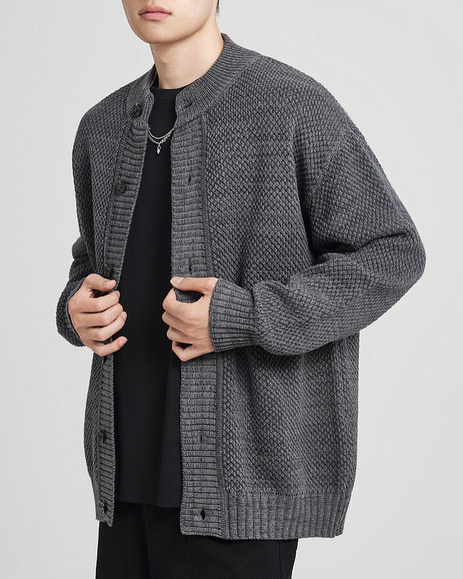 The Pineapple Jacquard Knit Cardigan