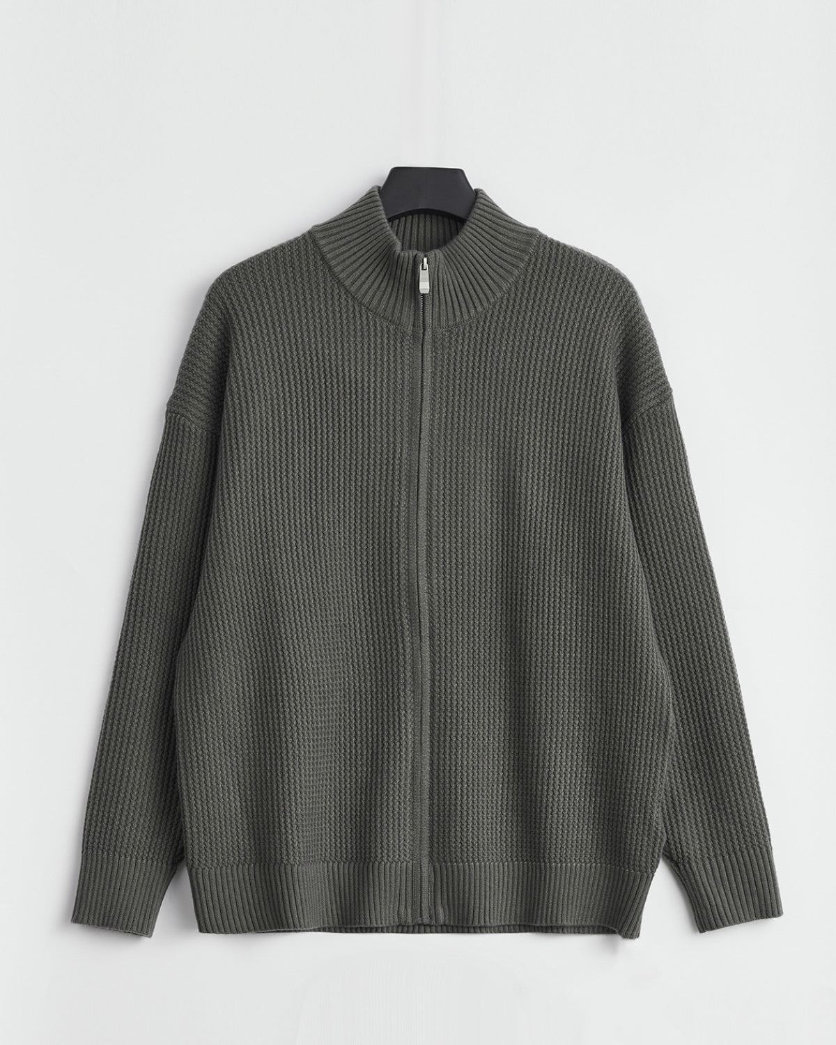 Sparse Shadow Knitted Cardigan