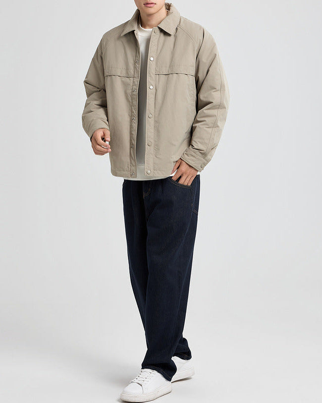 The Fairfax Lapel Down Overcoat