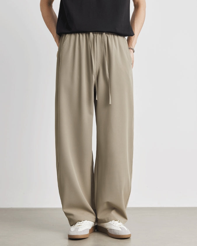 Loose Drawstrings Jogger Trousers