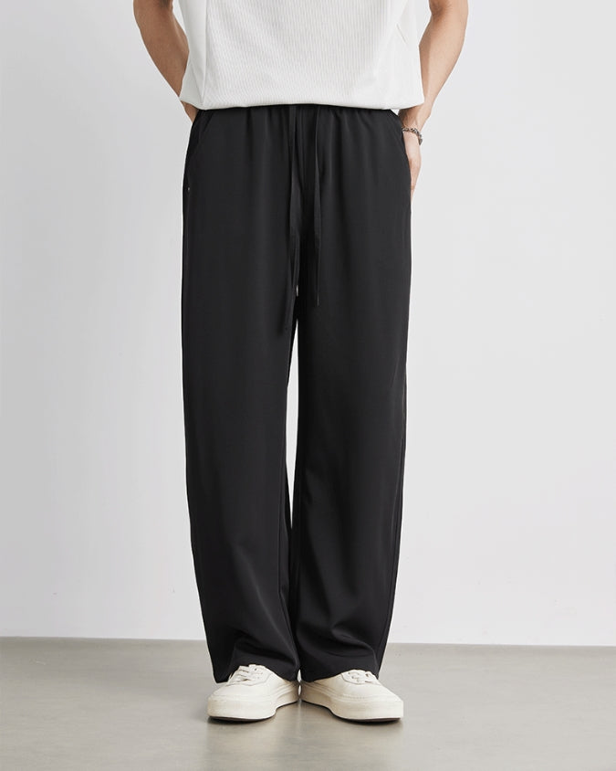 Loose Drawstrings Jogger Trousers