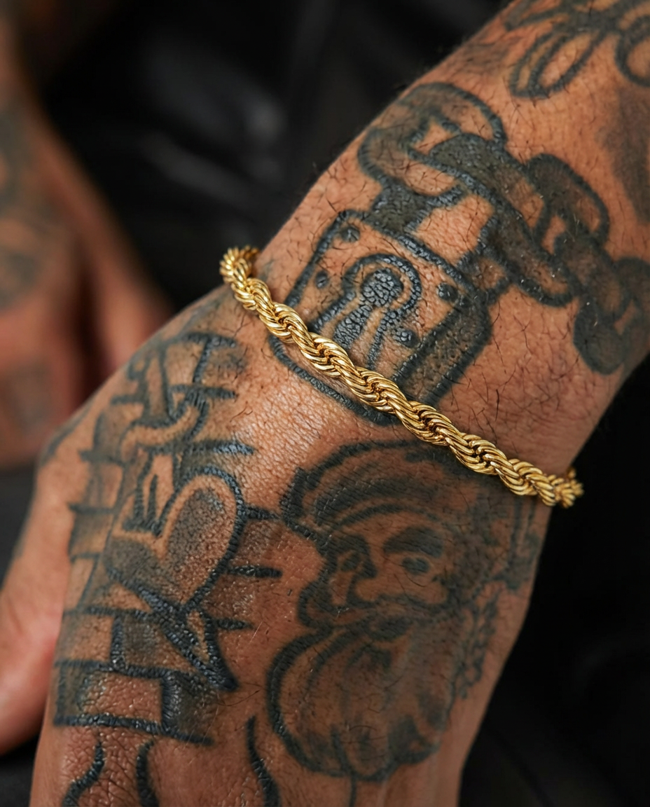 Classic Rope Chain Bracelet