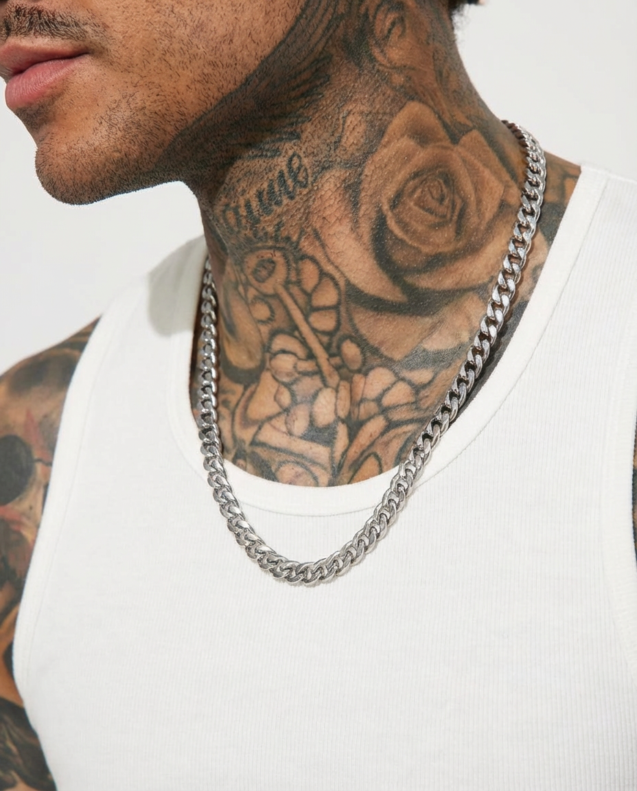 Classic Gold Cuban Chain Necklace