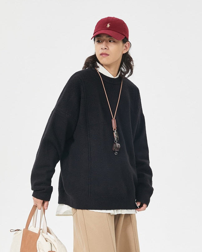 The Ellerton Round Neck Pullover Sweater