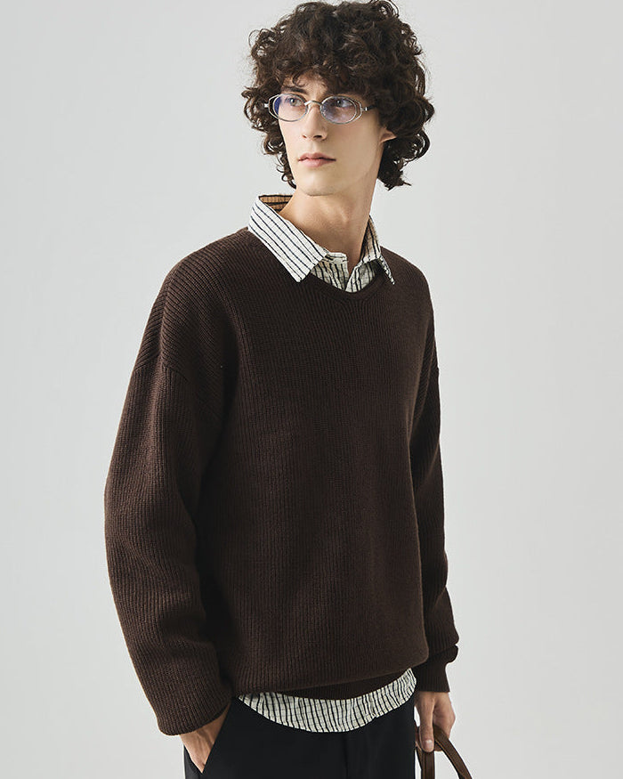 Den strikkede Haversham-sweater
