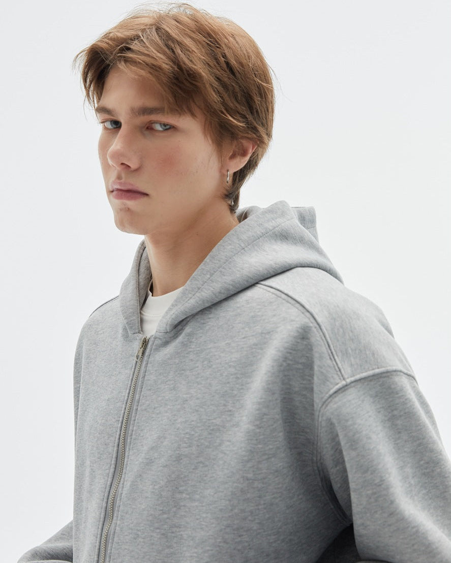 The Contour Zip Hooded Sweater