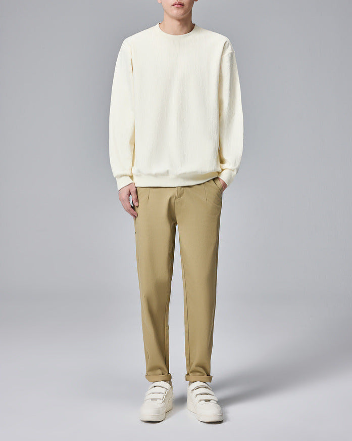 The Momoike ContrastEase 2025 tekstureret sweater