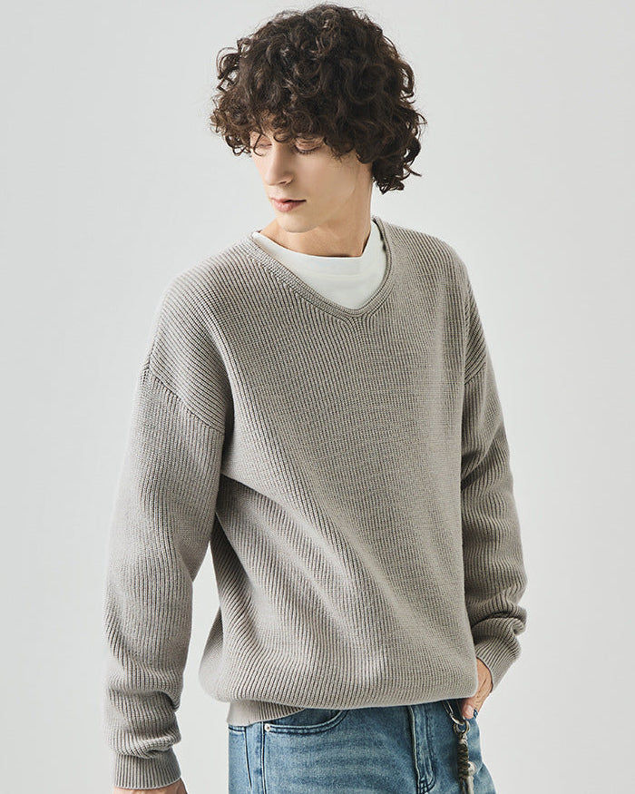 Den strikkede Haversham-sweater