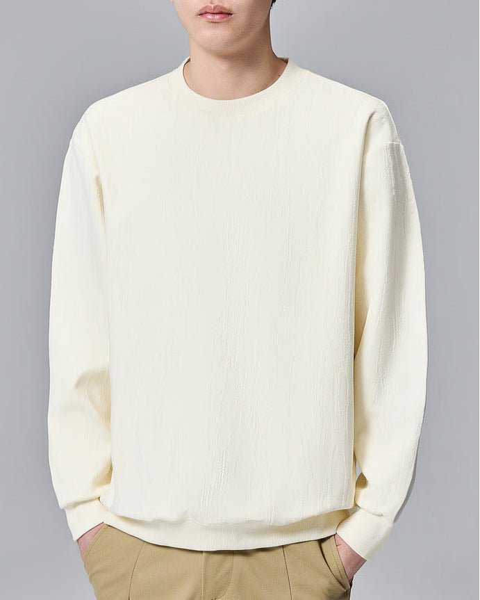 The Momoike ContrastEase 2025 tekstureret sweater