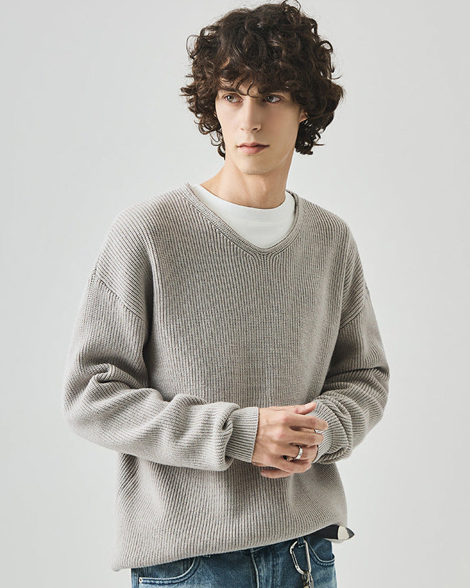 Den strikkede Haversham-sweater