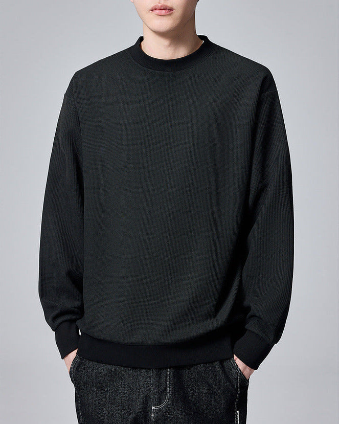 Momeike "Urban Waffle" Crewneck Sweater