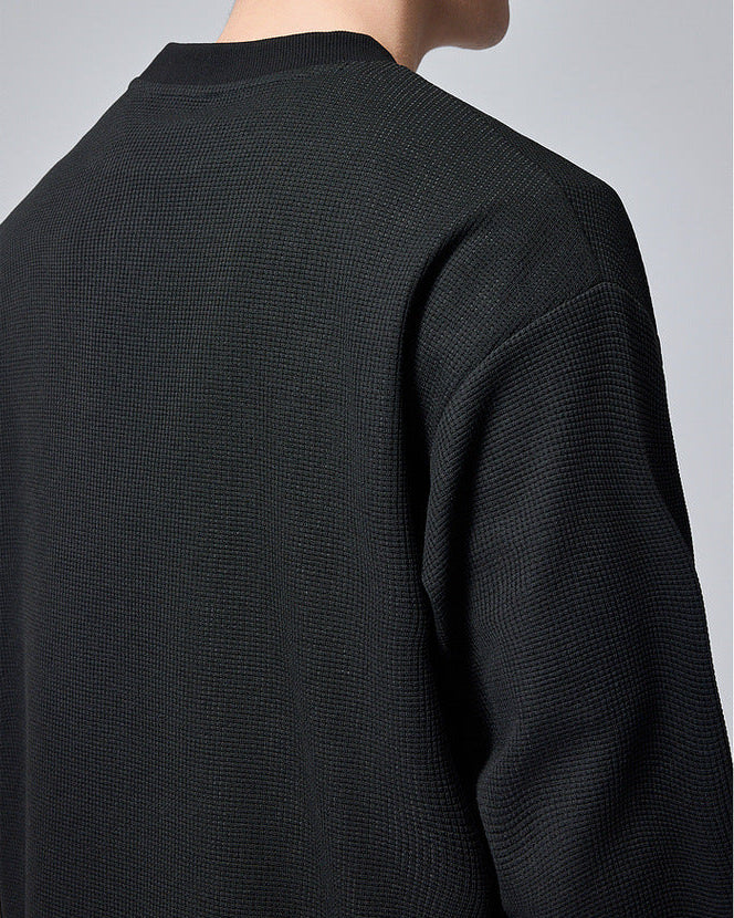 Momeike "Urban Waffle" Crewneck Sweater