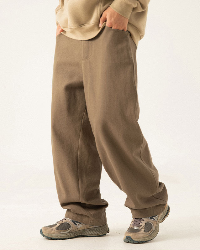 The Twill Ease Draped Trousers