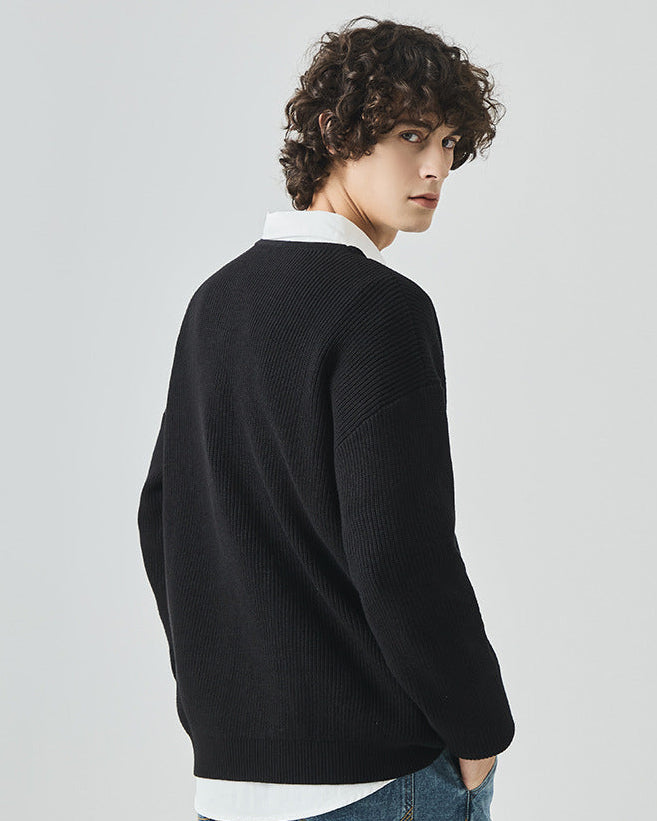 Den strikkede Haversham-sweater