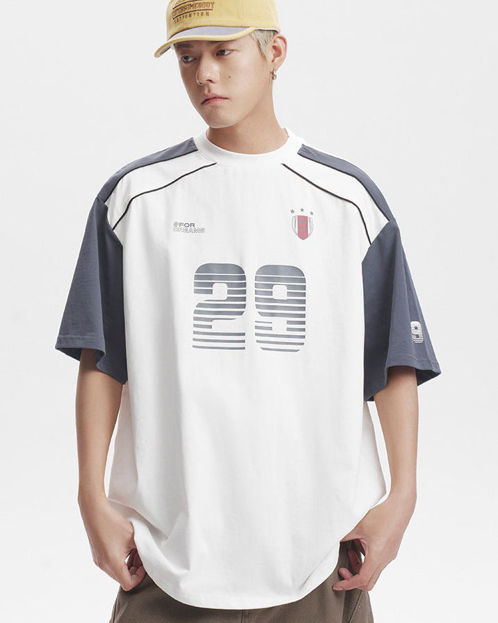 The Portview T-shirt i trykt bomuld