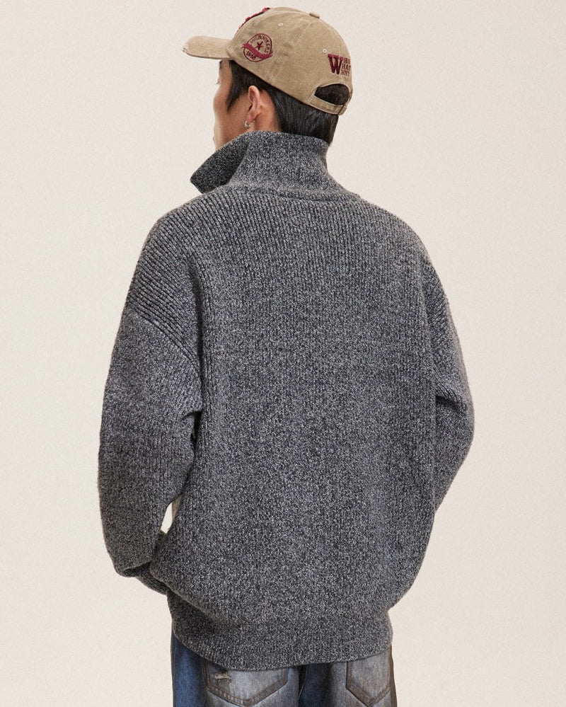 The Urban Edge Zipper Cardigan