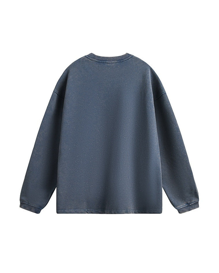 The Hudson Washed Knit Sweater