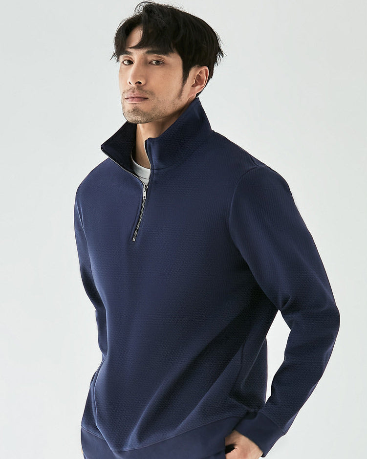 Das EliteFlex Air Layer Half-Zip Stand Collar Sweatshirt