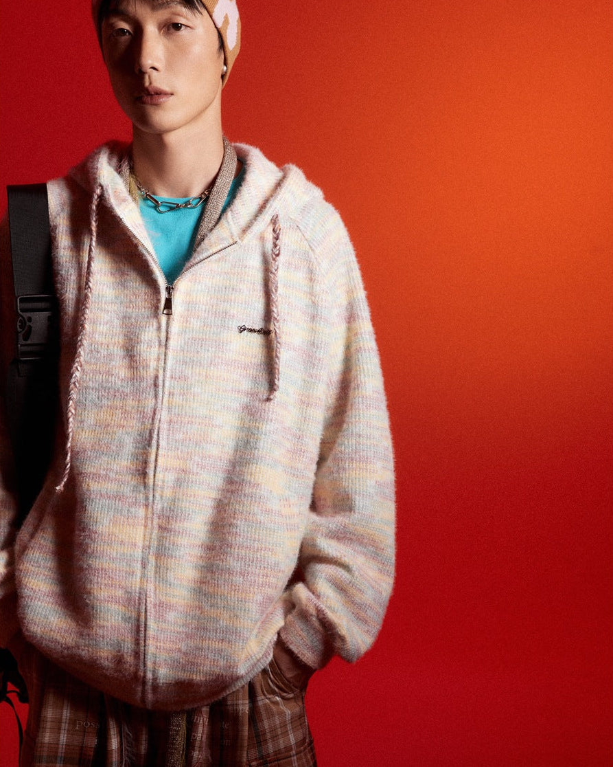 The Haven Fleece Knit Hoodie Sweater