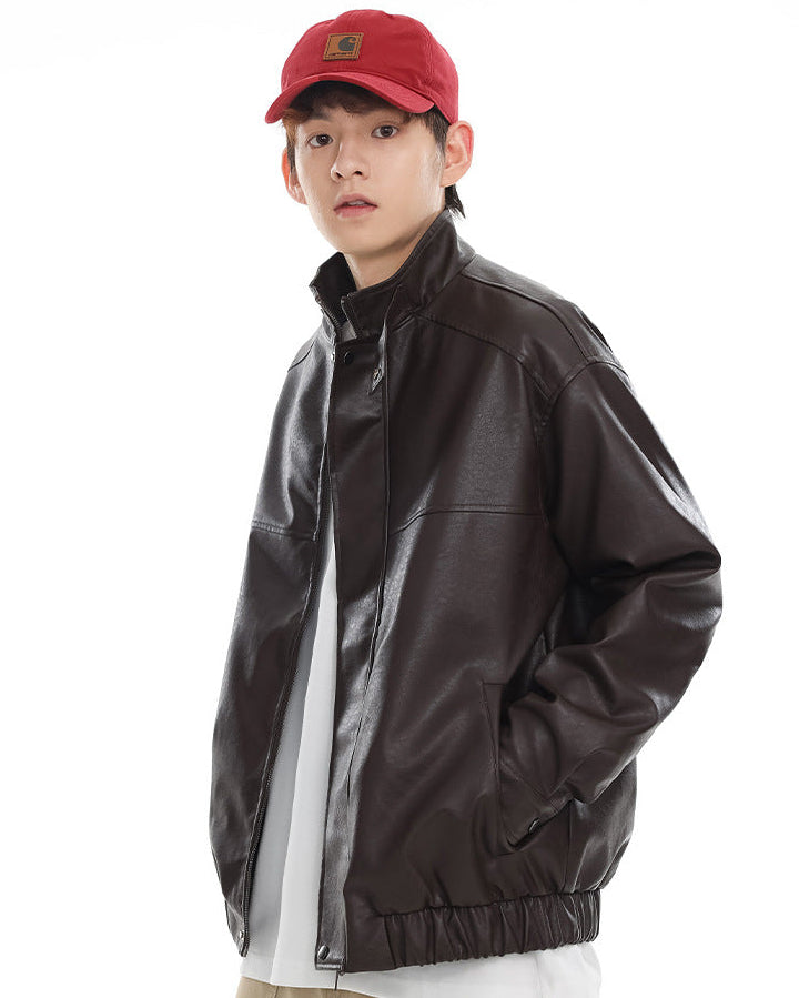 The Atlas Edge Motorcycle Leather Jacket