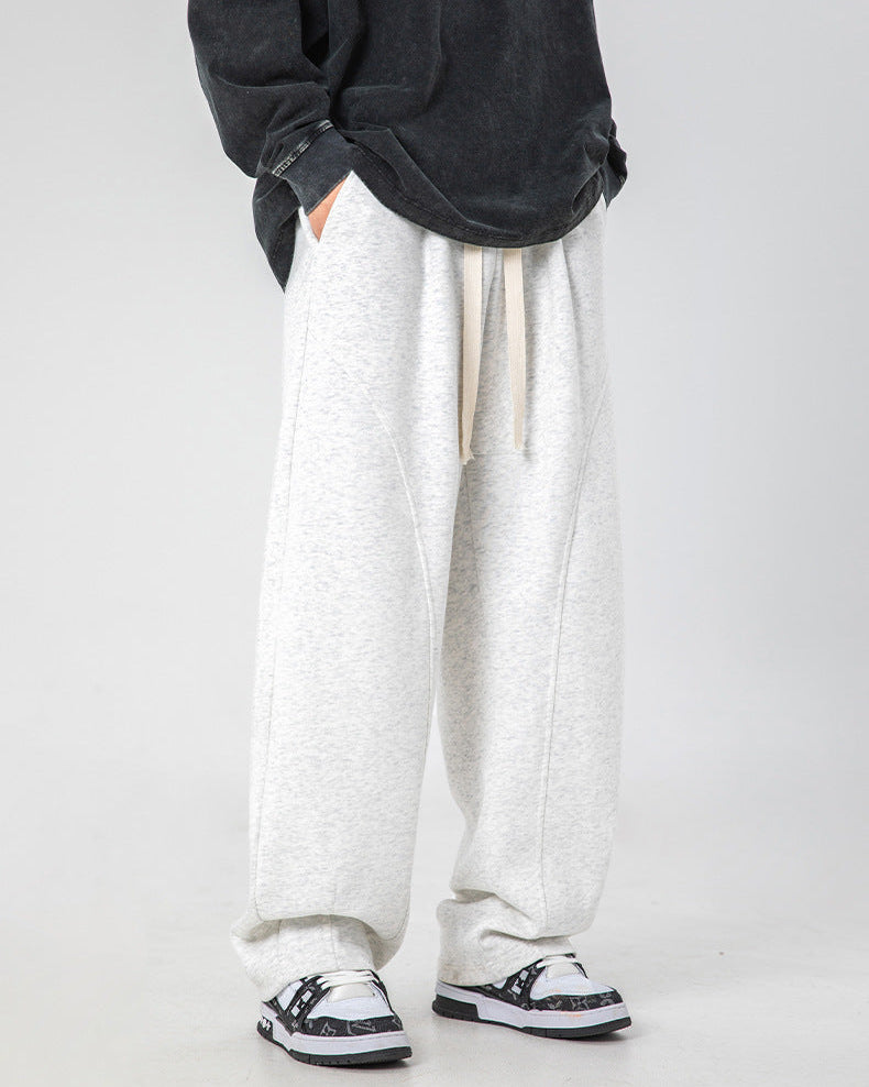 Die geteilte Silhouette Raw Jogger Pants