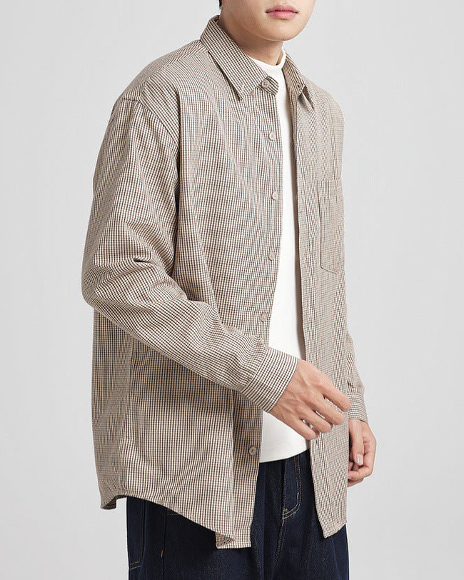 Das Carbon Brushed Plaid Hemd