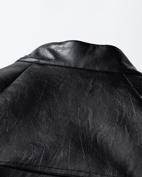 The Aurora PU Down Jacket