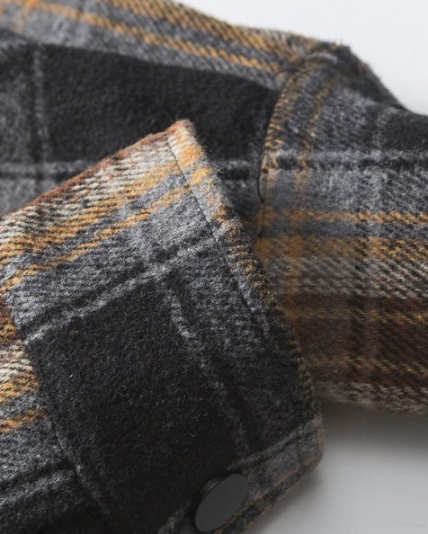 The Maillard Check Hooded Jacket