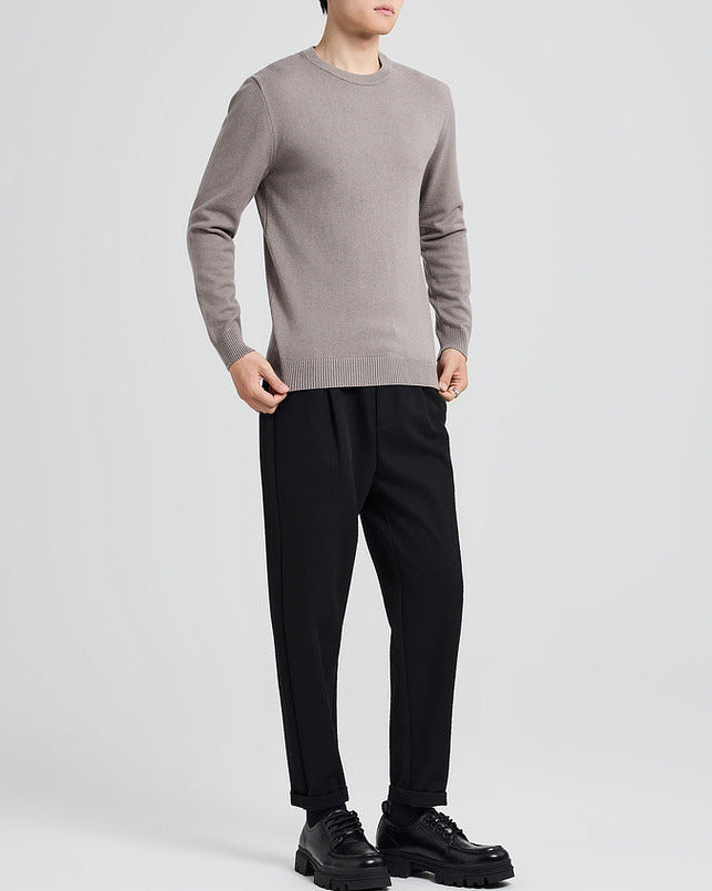 The Mercer Pullover mit Rundhalsausschnitt aus Tencel-Wolle