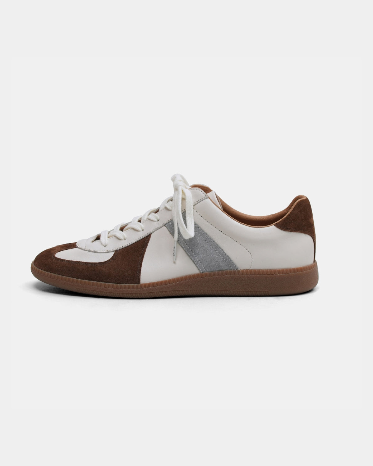 Retro-Sneakers aus Wildleder und Leder