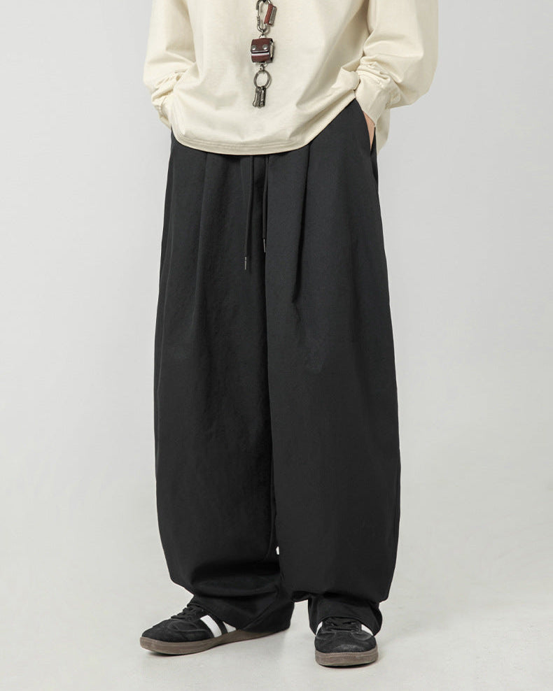 Die Contour Pleat Kordelzug-Hose