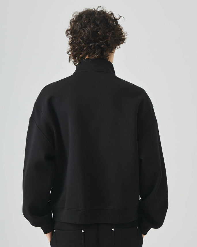 Der Renford Pullover mit halbem Reißverschluss