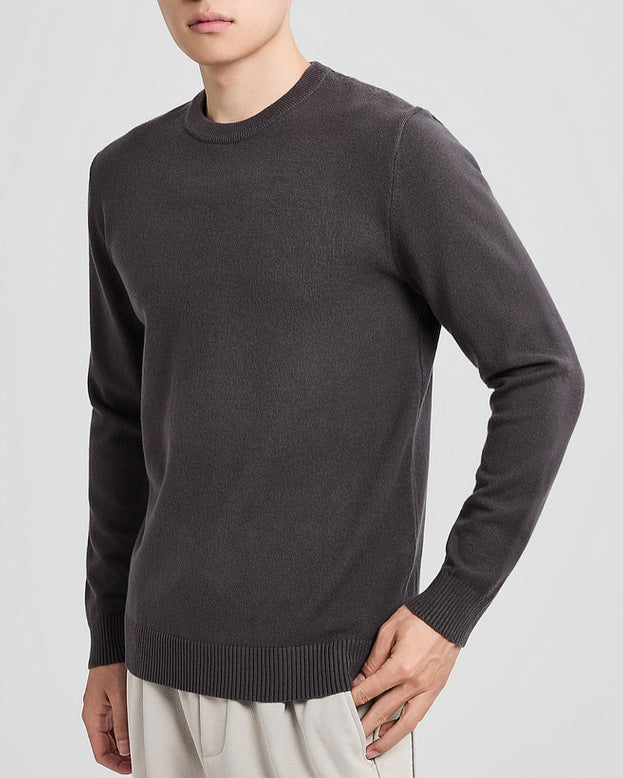 The Mercer Pullover mit Rundhalsausschnitt aus Tencel-Wolle