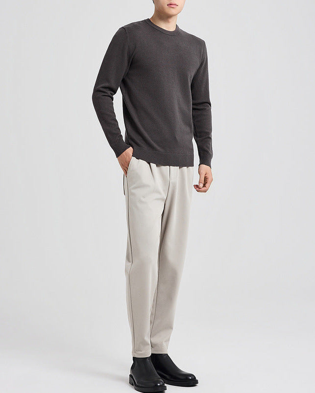 The Mercer Pullover mit Rundhalsausschnitt aus Tencel-Wolle