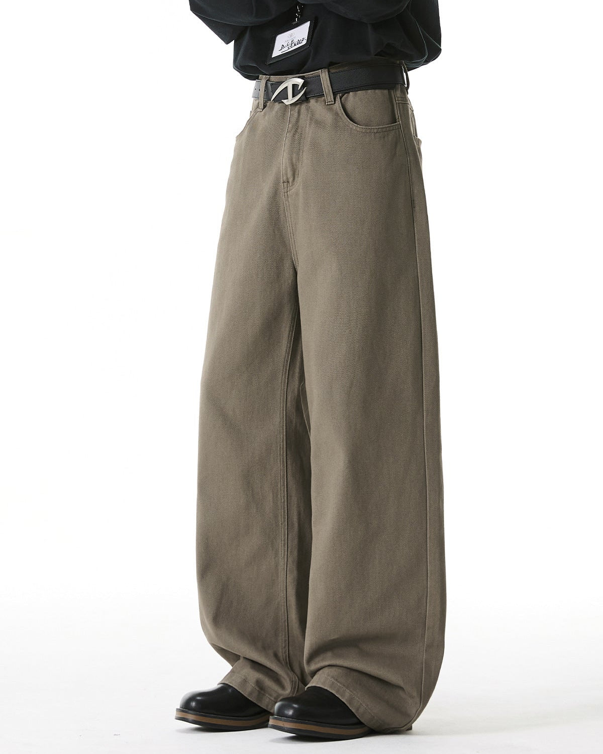 Die Contour Weave Cotton Slacks