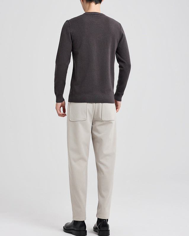 The Mercer Pullover mit Rundhalsausschnitt aus Tencel-Wolle
