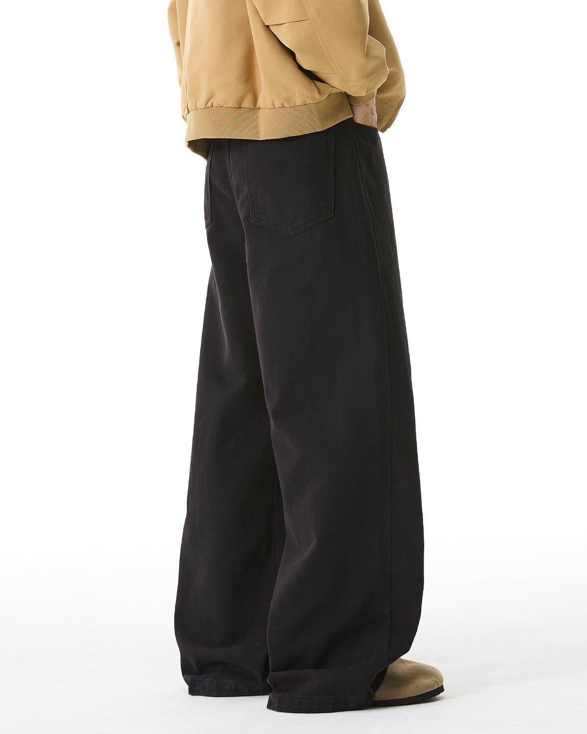 Die Contour Weave Cotton Slacks