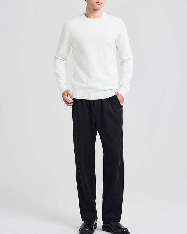 The Mercer Pullover mit Rundhalsausschnitt aus Tencel-Wolle