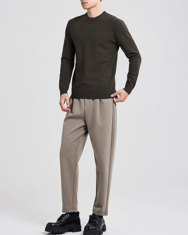 The Mercer Pullover mit Rundhalsausschnitt aus Tencel-Wolle
