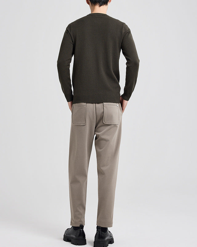 The Mercer Pullover mit Rundhalsausschnitt aus Tencel-Wolle