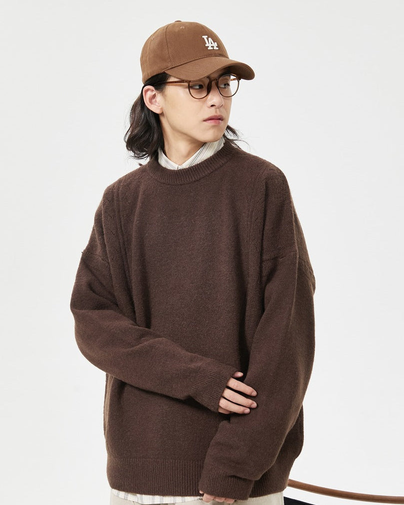 The Ellerton Round Neck Pullover Sweater