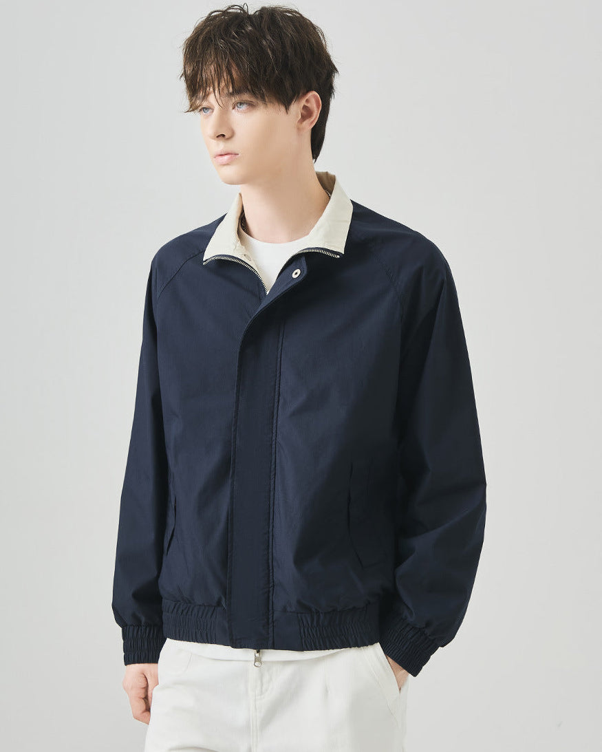 Die Ashford Reversible Stand Kragen Jacke